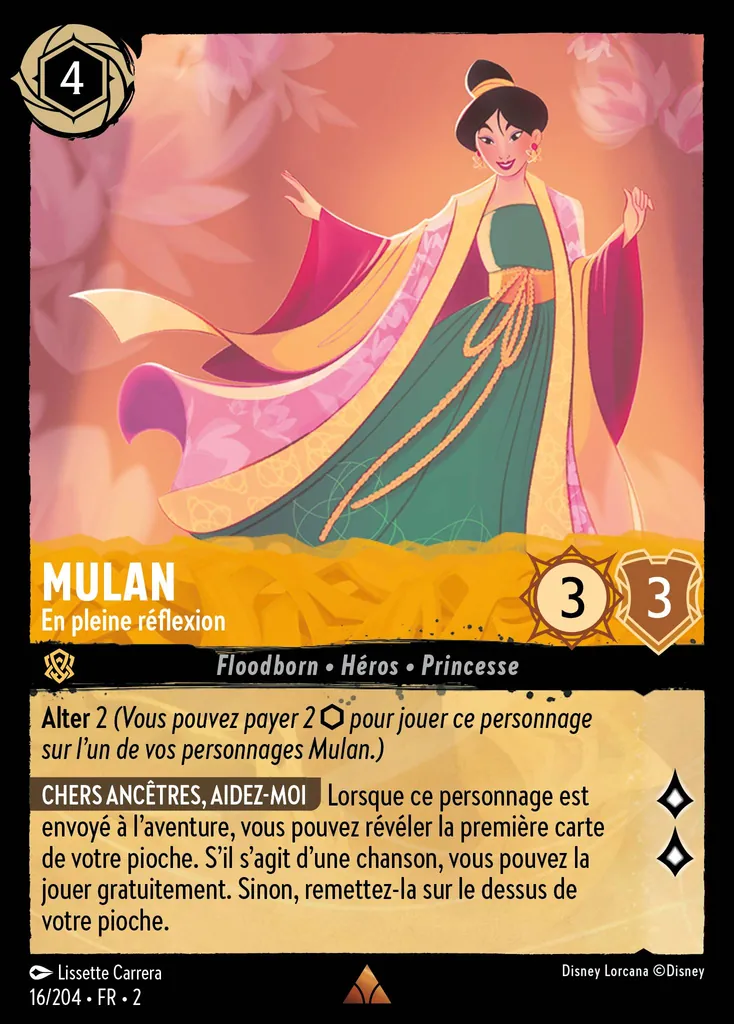 Mulan - En pleine réflexion