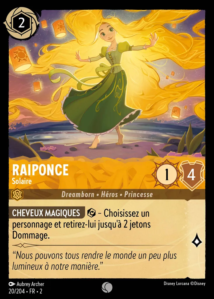 Raiponce - Solaire