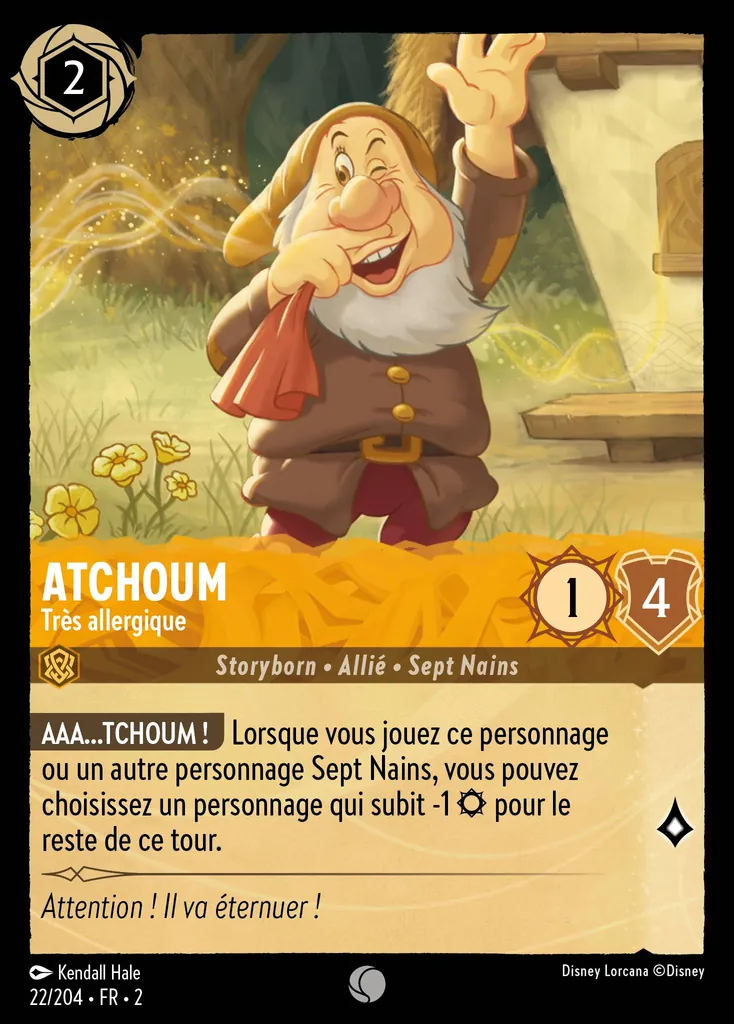 Atchoum - Très allergique