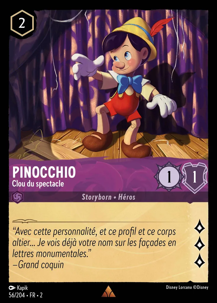 Pinocchio - Clou du spectacle