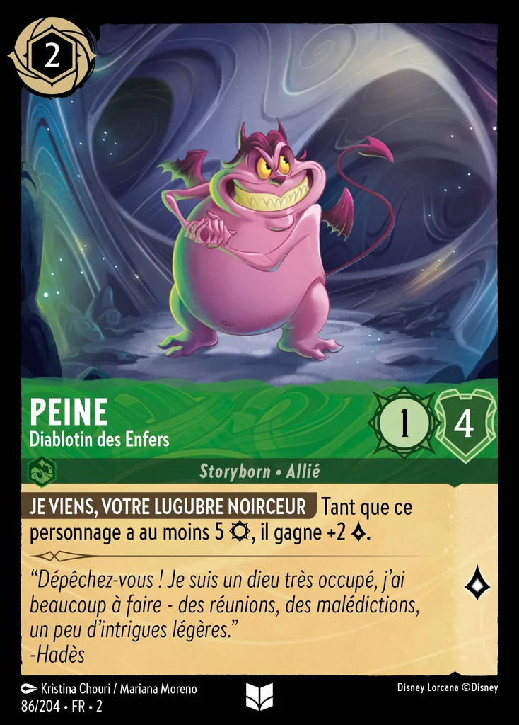 Peine - Diablotin des Enfers