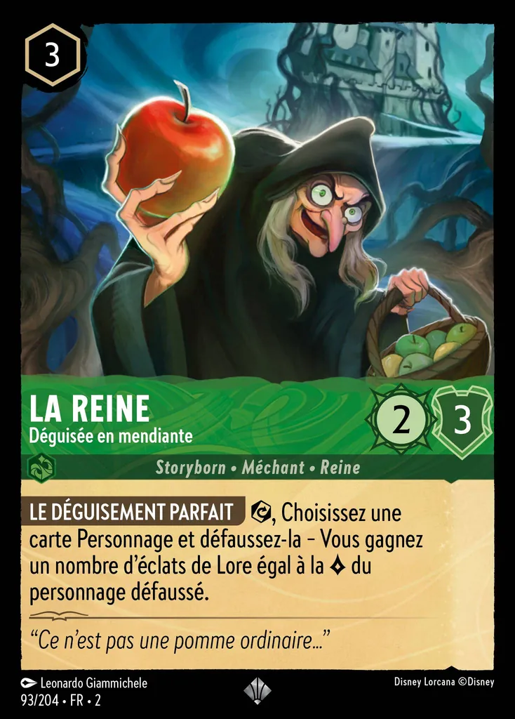 La Reine - Déguisée en mendiante
