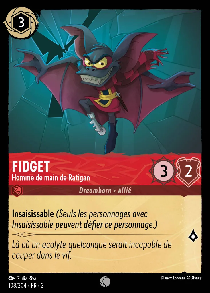 Fidget - Homme de main de Ratigan