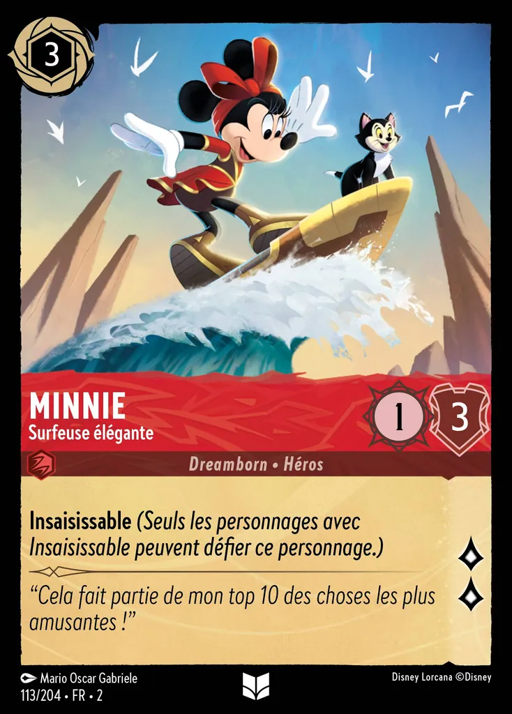 Minnie - Surfeuse élégante