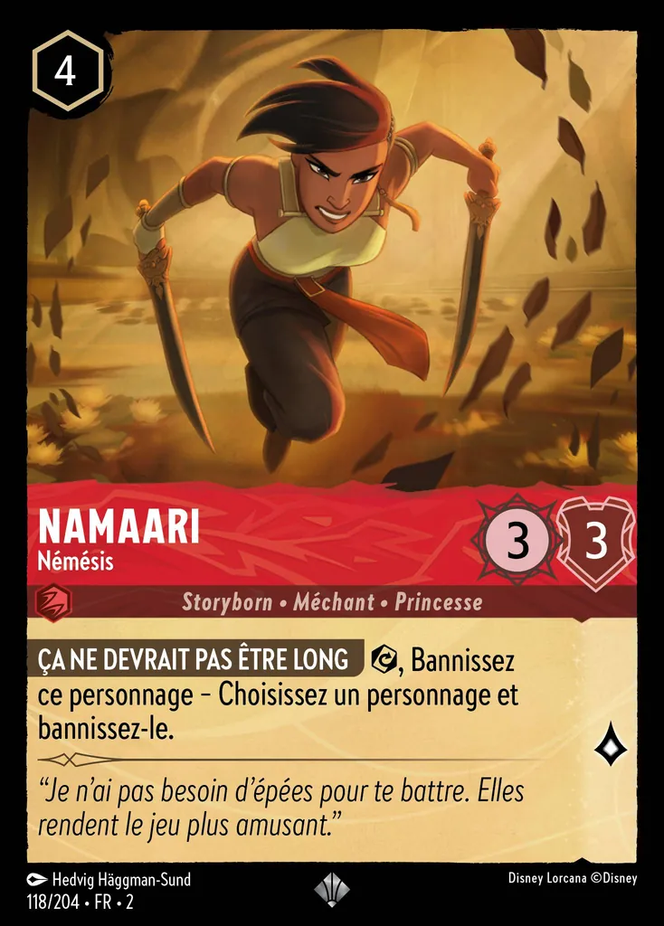 Namaari - Némésis