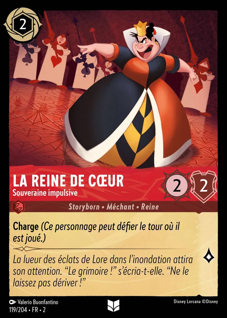 La Reine de Cœur - Souveraine impulsive