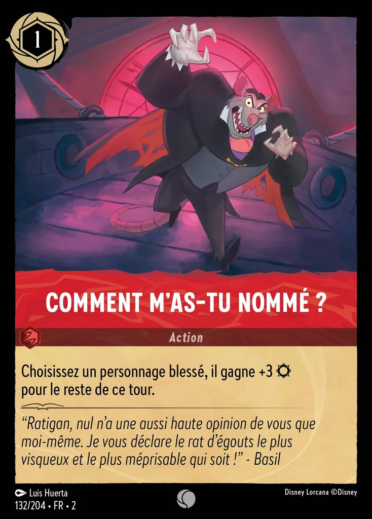 Comment m'as-tu nommé ?