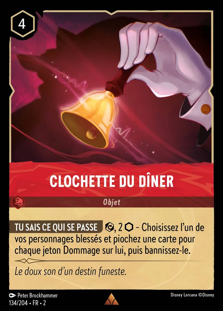 Clochette du dîner