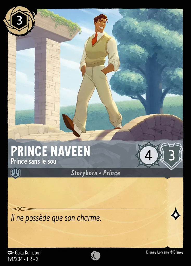 Prince Naveen - Prince sans le sou