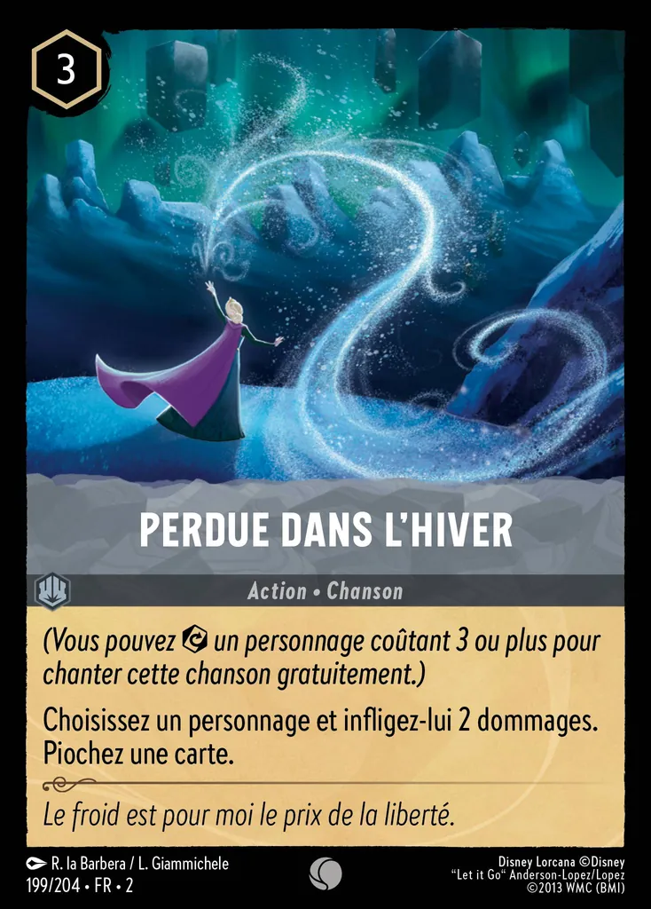 Perdue dans l'hiver