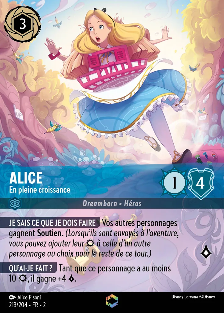 Alice - En pleine croissance