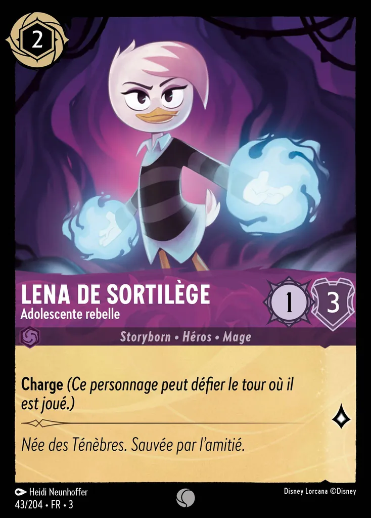 Lena de Sortilège - Adolescente rebelle