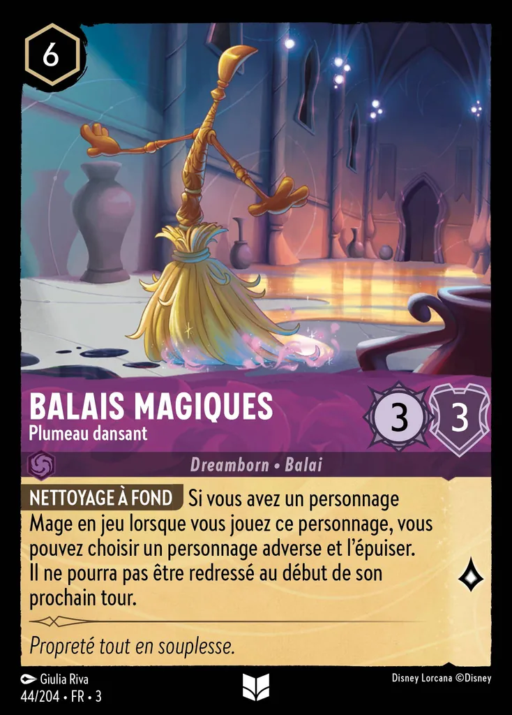 Balais magiques - Plumeau dansant