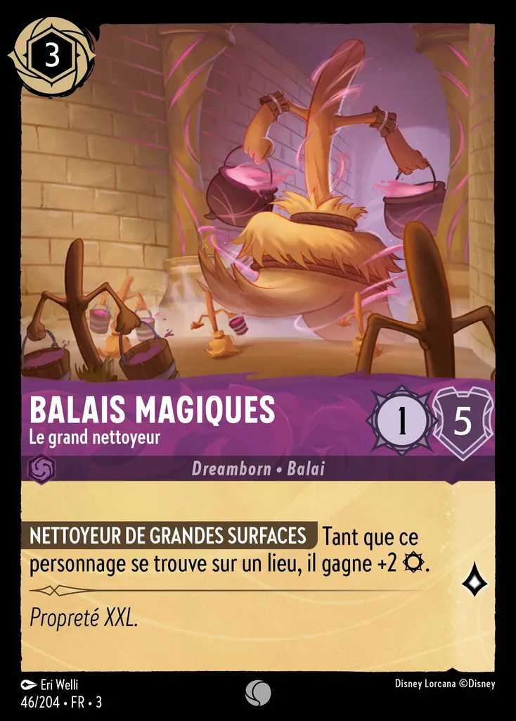 Balais magiques - Le grand nettoyeur