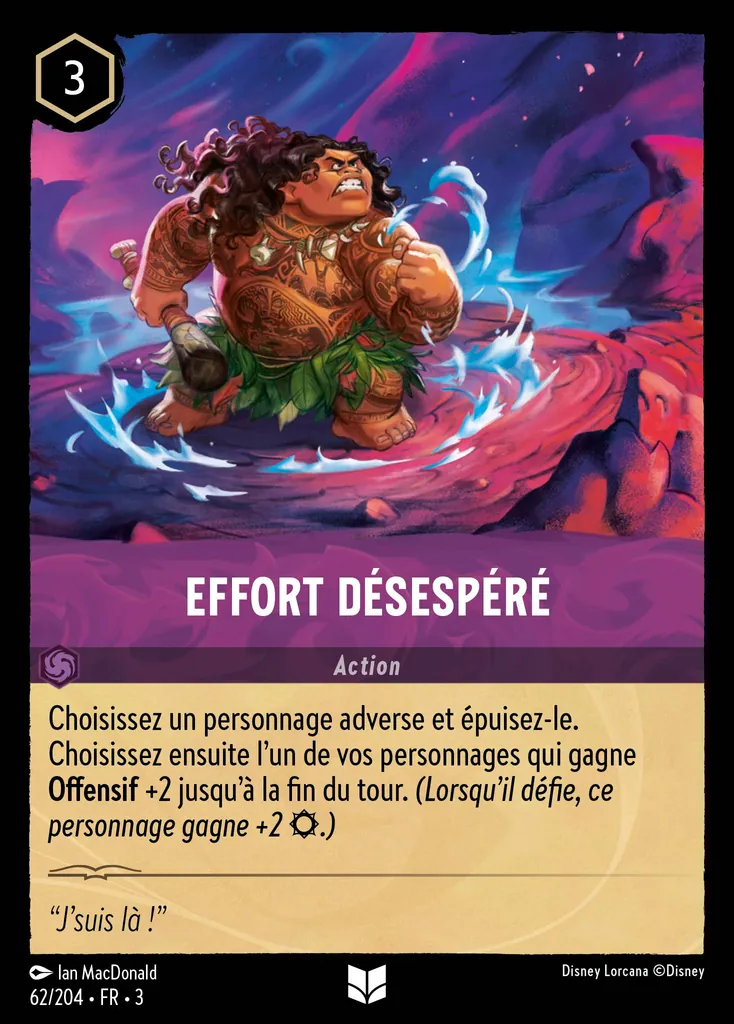 Effort désespéré