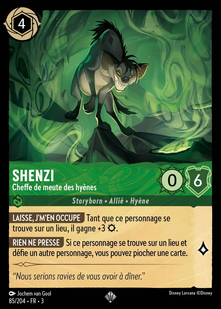 Shenzi - Cheffe de meute des hyènes