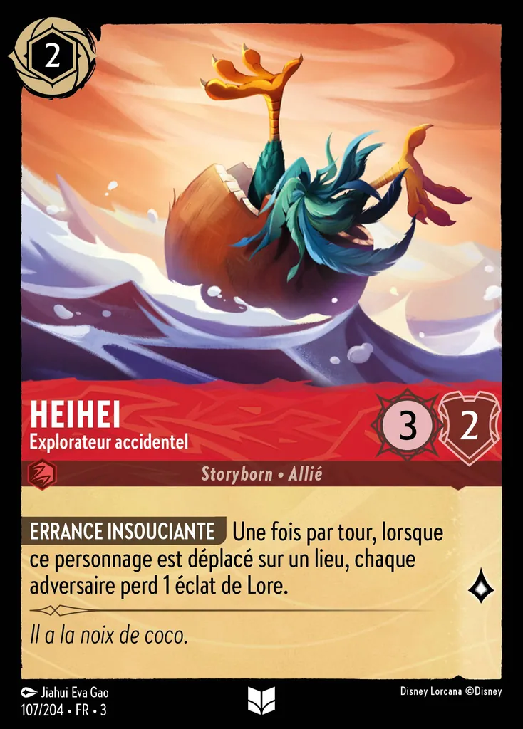 Heihei - Explorateur accidentel