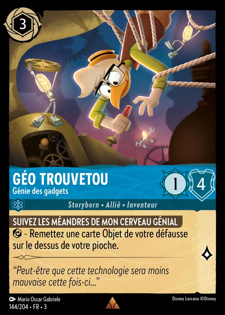 Géo Trouvetou - Génie des gadgets