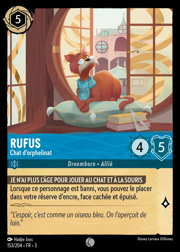 Rufus - Chat d'orphelinat