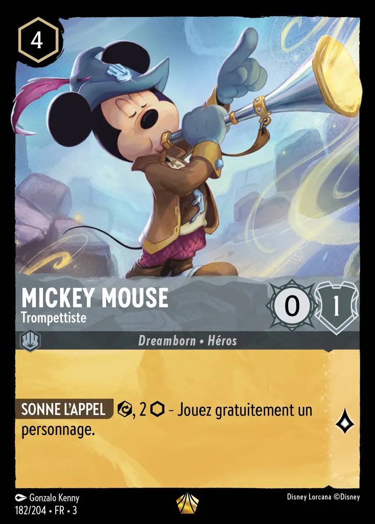 Mickey Mouse - Trompettiste