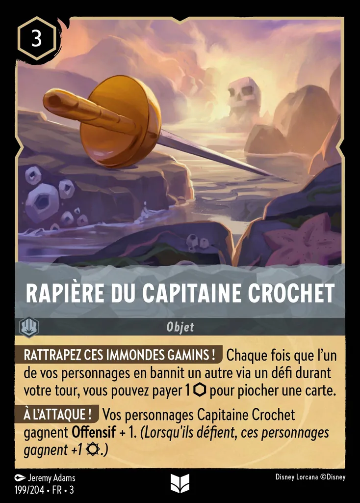 Rapière du Capitaine Crochet