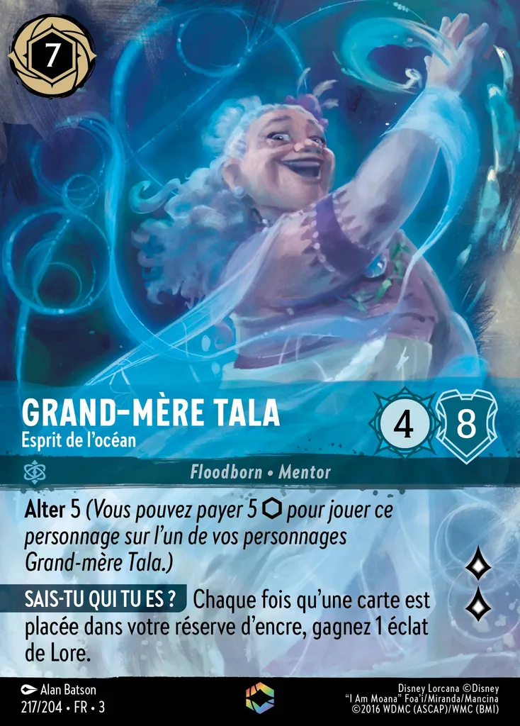 Grand-mère Tala - Esprit de l'océan