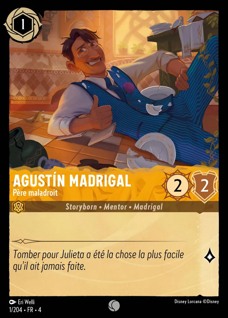 Agustín Madrigal - Père maladroit