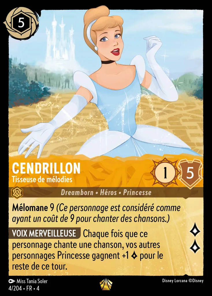 Cendrillon - Tisseuse de mélodies