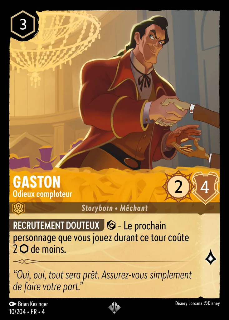 Gaston - Odieux comploteur