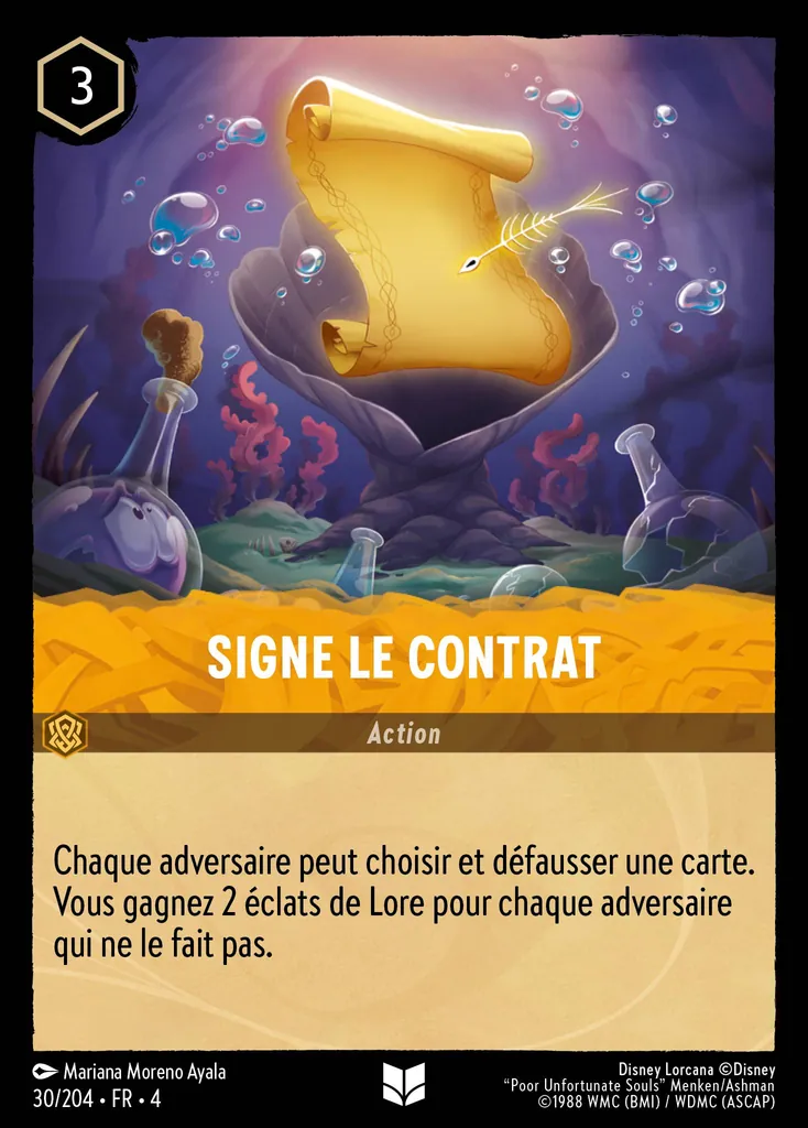 Signe le contrat