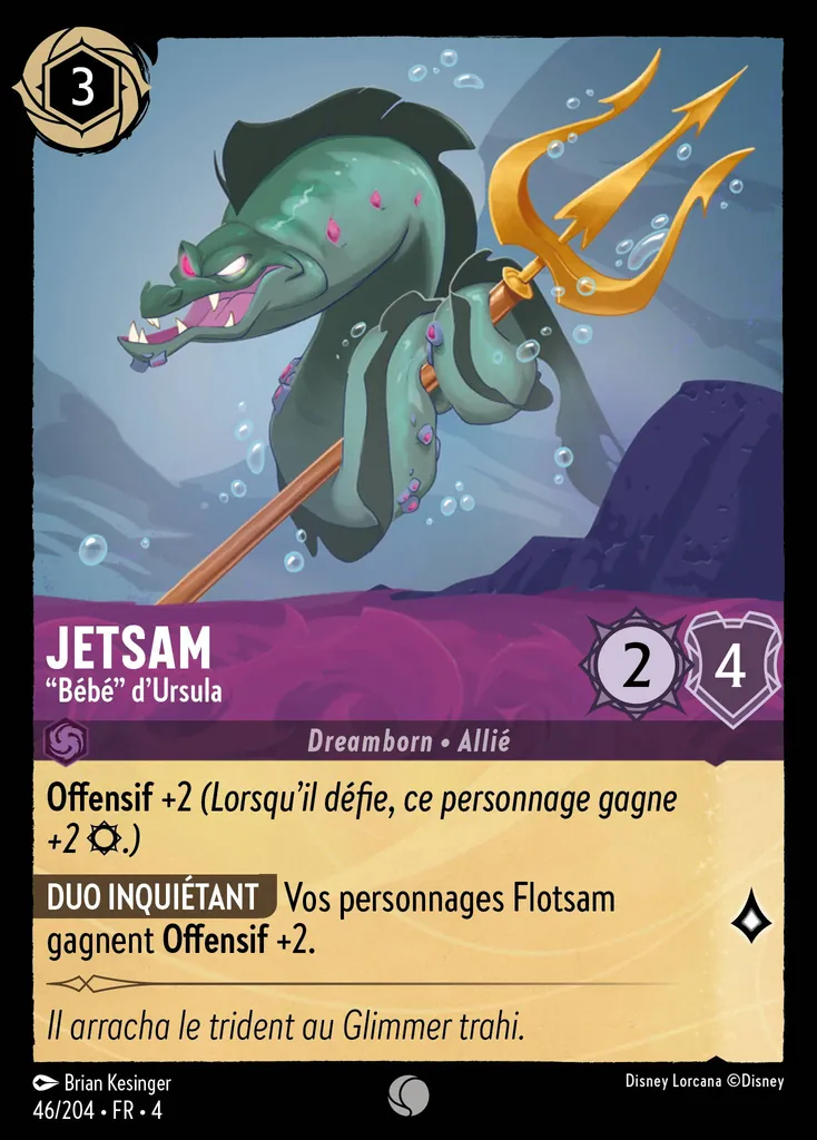 Jetsam - "Bébé" d'Ursula