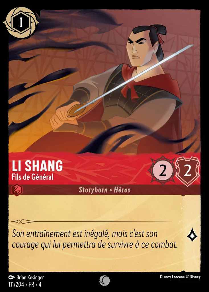 Li Shang - Fils de Général