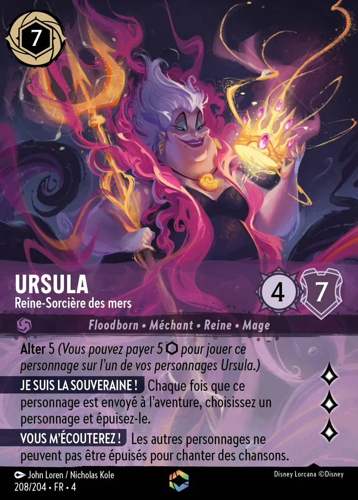 Ursula - Reine-Sorcière des mers