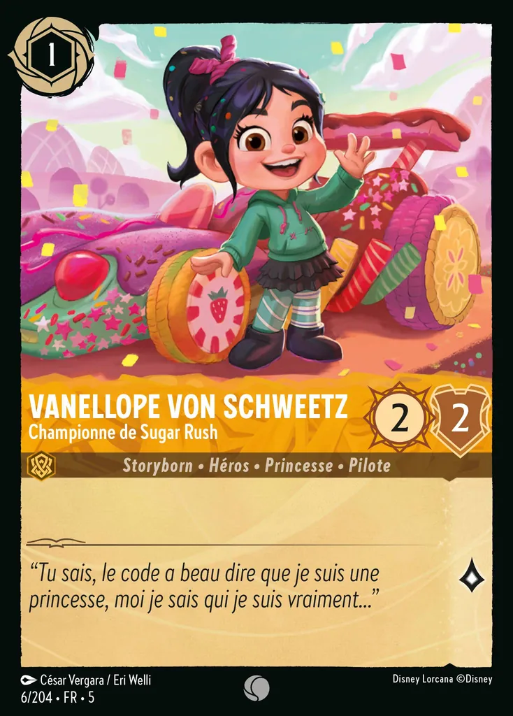 Vanellope von Schweetz - Championne de Sugar Rush