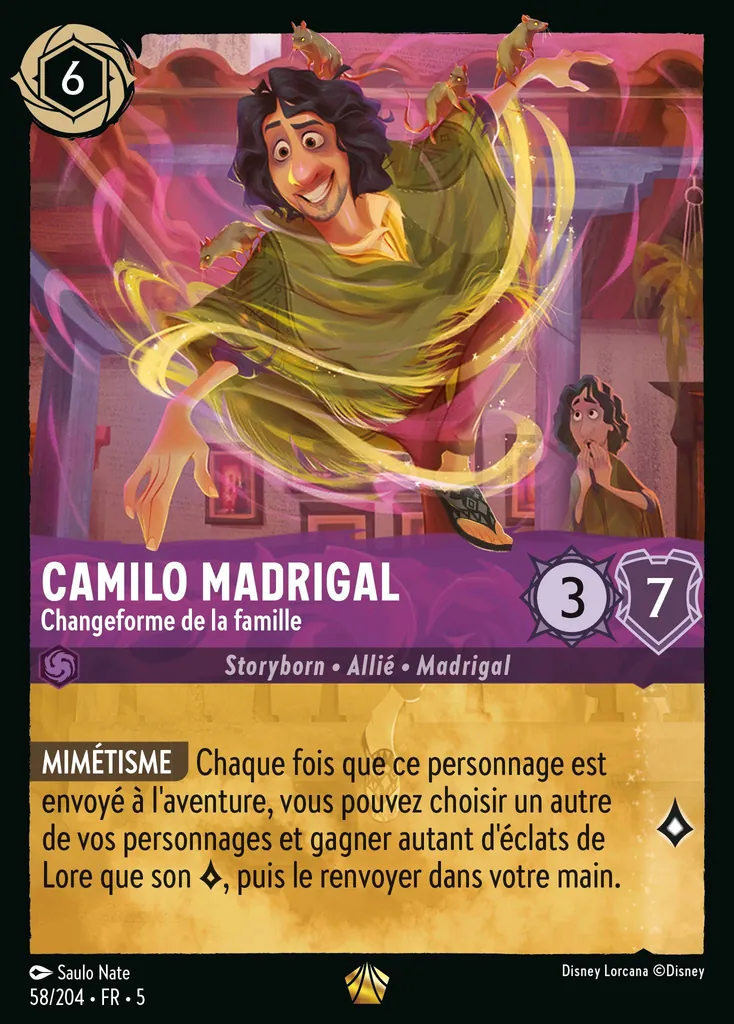Camilo Madrigal - Changeforme de la famille