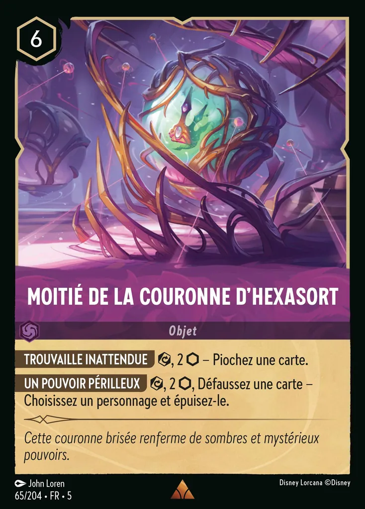 Moitié de la Couronne d'Hexasort