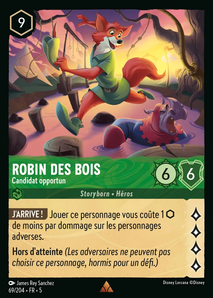 Robin des Bois - Candidat opportun