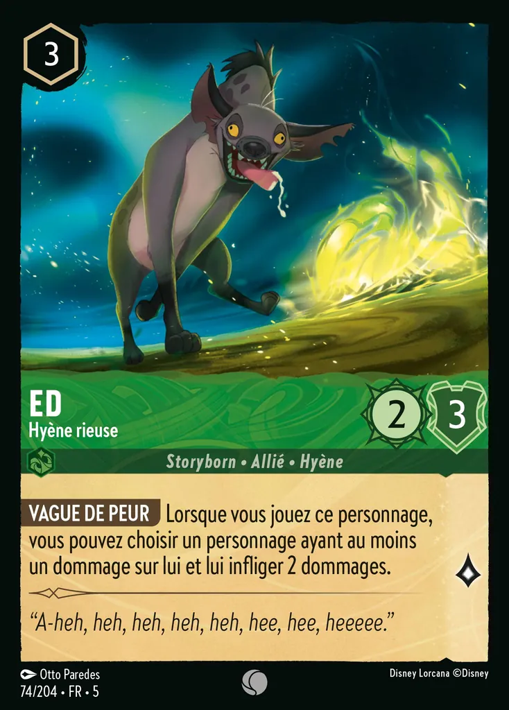 Ed - Hyène rieuse