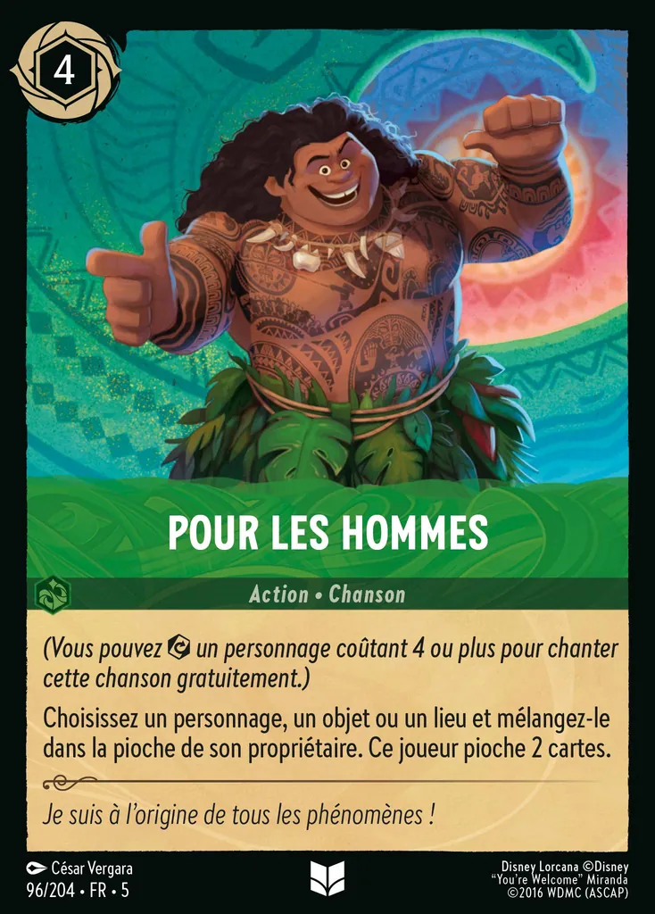 Pour les hommes