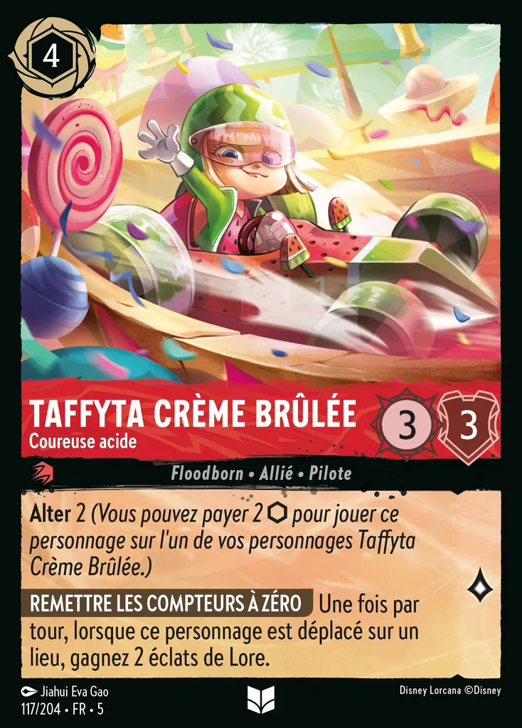 Taffyta Crème Brûlée - Coureuse acide