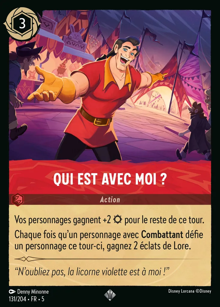 Qui est avec moi ?