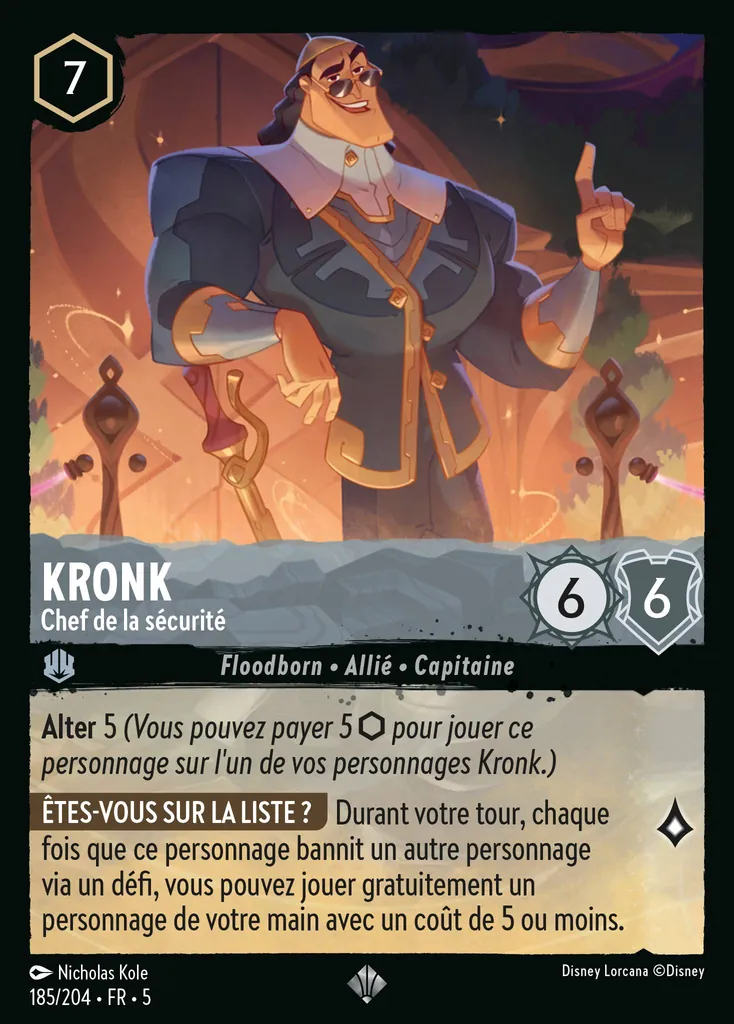 Kronk - Chef de la sécurité
