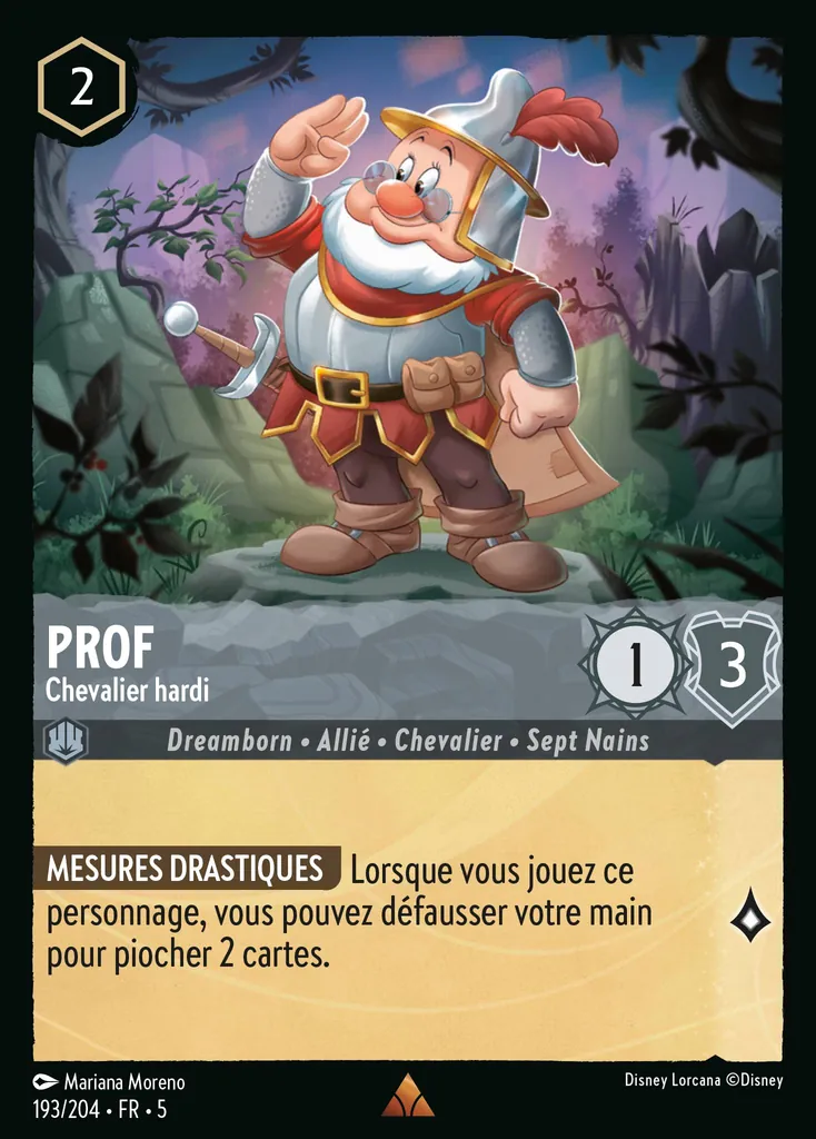 Prof - Chevalier hardi