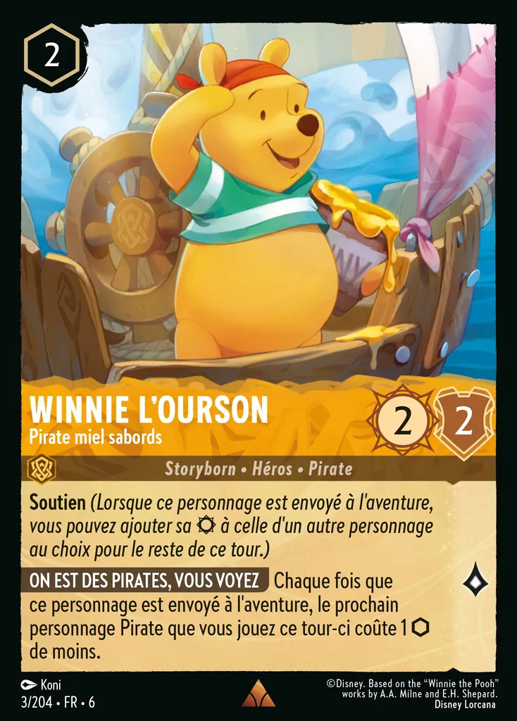 Winnie l'ourson - Pirate miel sabords