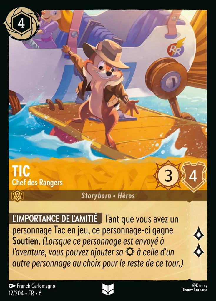 Tic - Chef des Rangers