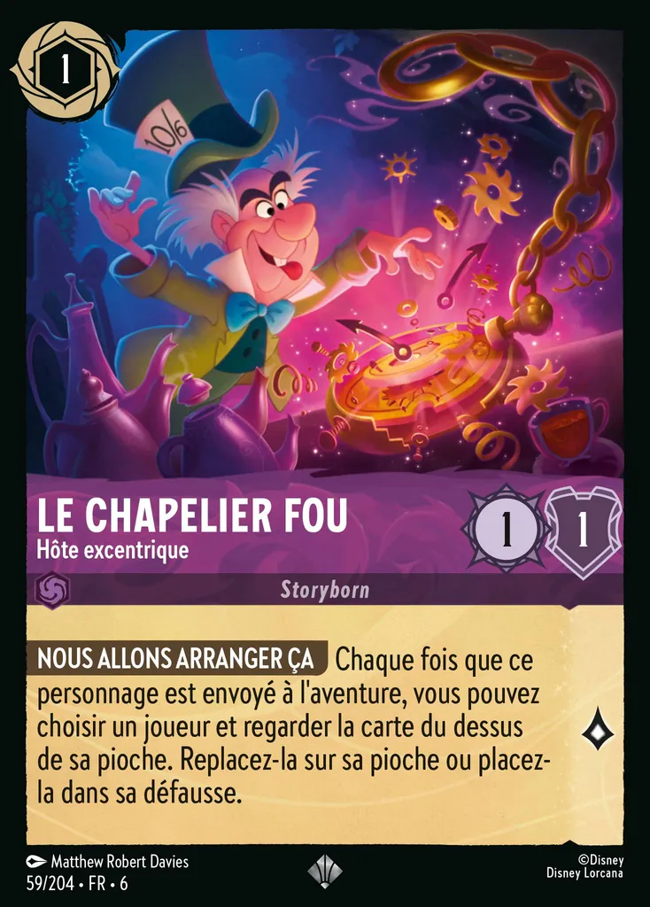 Le Chapelier Fou - Hôte excentrique