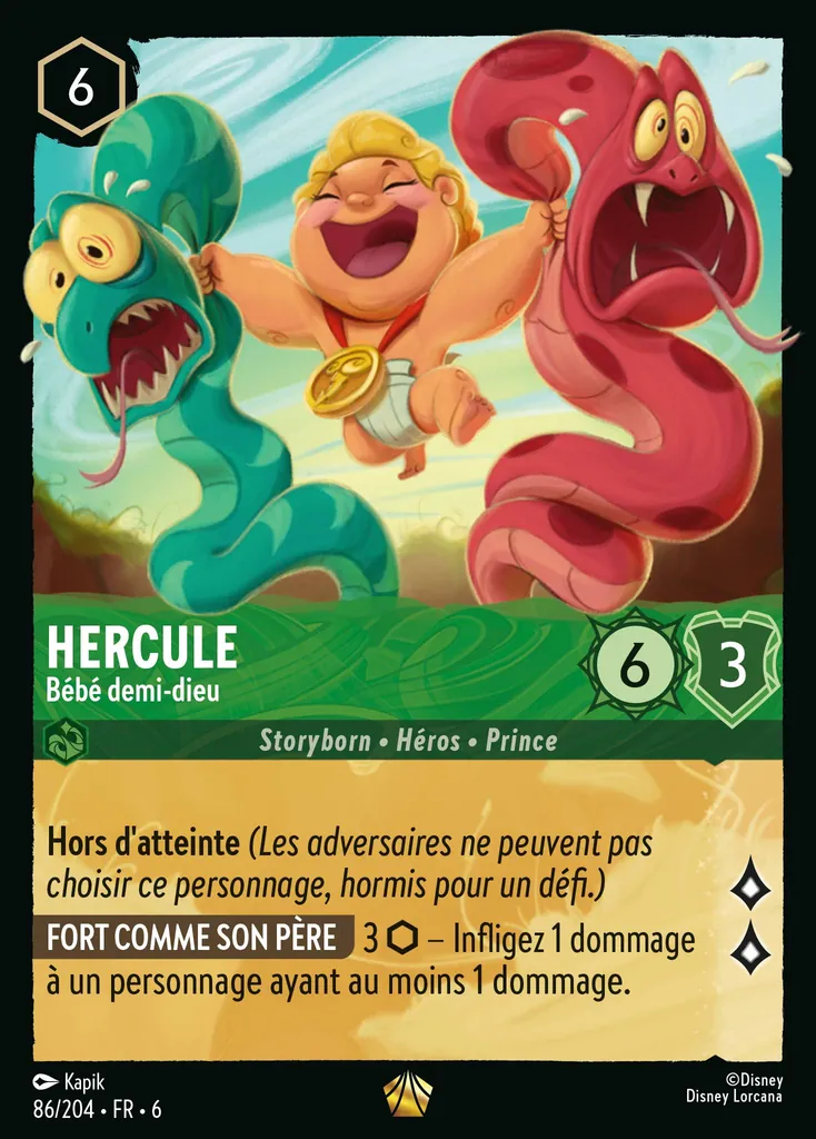 Hercule - Bébé demi-dieu