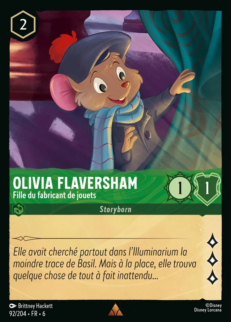 Olivia Flaversham - Fille du fabricant de jouets