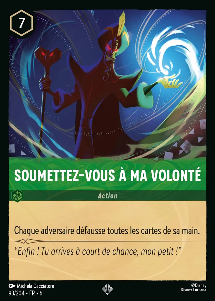 Soumettez-vous à ma volonté