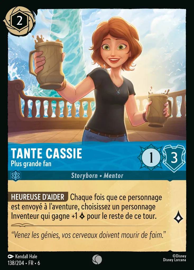 Tante Cassie - Plus grande fan